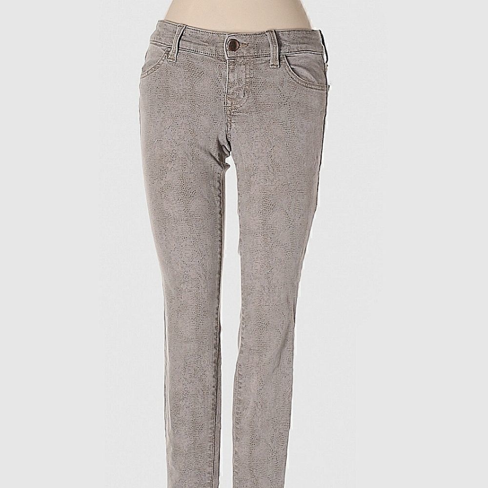 Anthropologie Level 99 Snake Skin Print Jeans